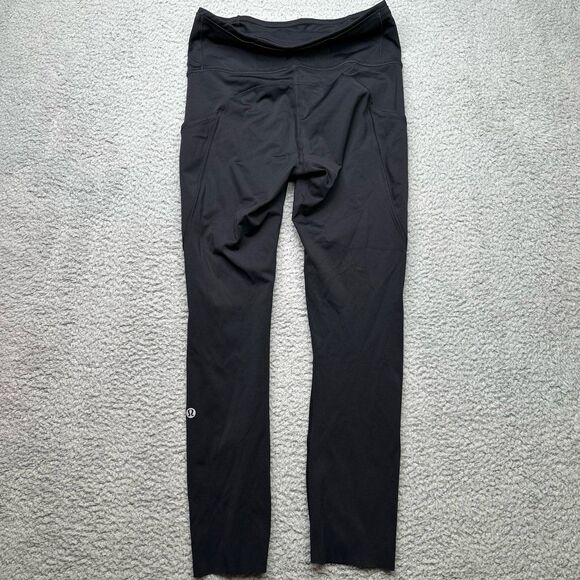 Lululemon Fast and Fre High-Rise Crop 23 inch Non-Reflective sz 4 - Picture 6 of 10
